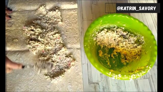 Рецепты на Рождество - рулет из лаваша с крабовыми палочками