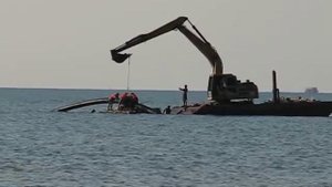 прокладка трубы по дну моря