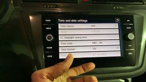 Setting The Clock On Your New VW Tiguan, Atlas, Jetta 2018 and newer