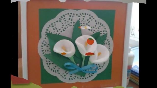 Очаровательные поделки из ватных дисков - декор любого дома смотреть онлайн