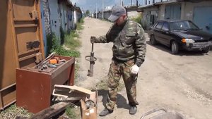 Делаем пол в гараже Часть 1
