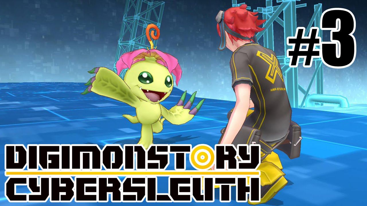 Мой первый Дигимон, Палмон! - Digimon Story: Cyber Sleuth - #3