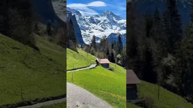 Красивая природа Швейцарии.