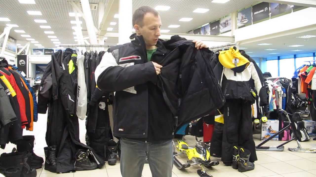 GLIDE Ski Doo 2014 куртка   видеообзор