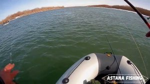 Спиннинг на ИРТЫШЕ! Сплав лодки РИВЬЕРА 3200 на моторе PARSUN 5.8