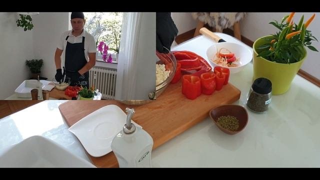 Перец запечённый с сыром Простой рецепт