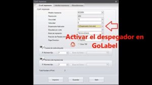 Instalación rebobinador interno Godex EZ-2050 /  EZ2250i