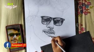 Your Ahosan | Drawing | Your Ahosan Photo Art | Pencil sketch Tutorial | Art mampi das 2019