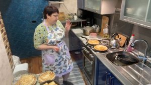 Гора блинов с мясом с пяти утра! Сегодня уезжаю!!!