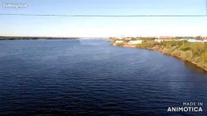 Россия. Красивая природа из окна поезда. Екатеринбург-Москва.