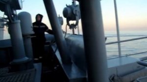 Проверка манёвренных элементов корабля