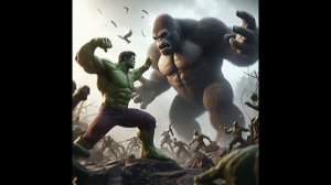 HULK VS KİNG KONG SAVAŞ ANİMASYON FİLM