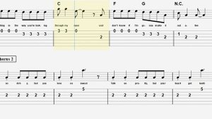 5 Seconds of Summer- Teeth (capo) GUITAR TAB