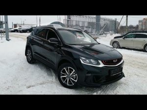 Новый Geely Coolray 2021 черный. Чем хуже китайца? Измеряем ЛКП