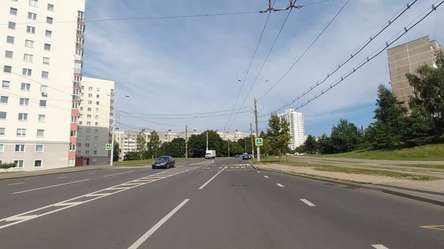 Минск 4K - МКАД - ПВТ - Уручье  / улицы Купревича, Русиянова ,Шарафнянская и Гинтовта