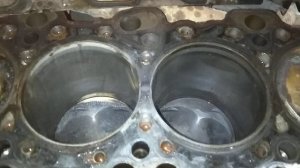 Просадка  блока цилиндров.