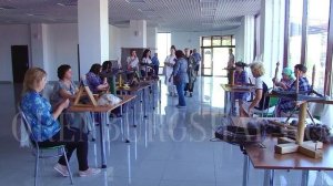 Этапы производства оренбургского пухового платка