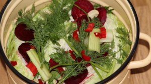 Капуста соленая по-грузински