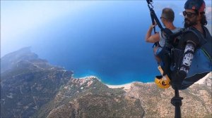 Параглайдинг Полет На Параплане С Горы Бабадаг Олюдениз Турция | Paragliding Oludeniz Turkey Babada