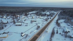 Посёлок Леденьга, декабрь 2021 (Бабушкинский район)