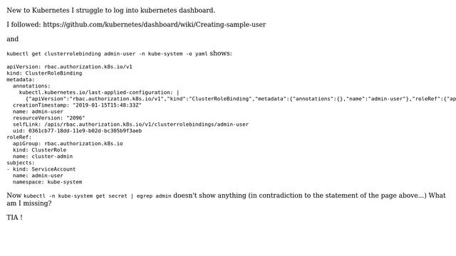 How to get the admin-user token from kubectl? (3 Solutions!!) смотреть онлайн
