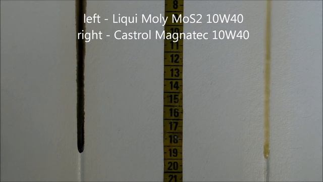Liqui Moly MoS2 Leichtlauf Super 10W40 vs Castrol Magnatec 10W40