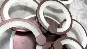 Люстры кружки потолочные