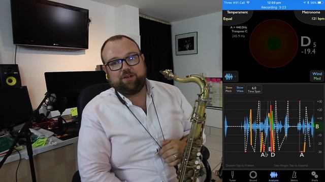 Can this app tune your sax? смотреть онлайн