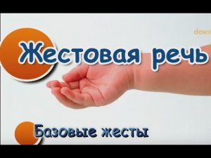??Жестовая речь. Базовые жесты