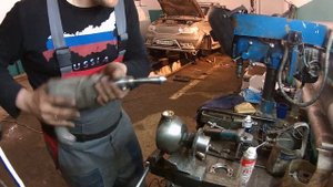 Замена шкворней, изменение угла кастора