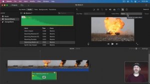 Adding Sound Effects in iMovie