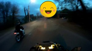 Стелс Гепард 800 по городу.