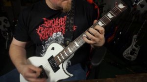 ESP LTD EC-256 guitar | distortion demo