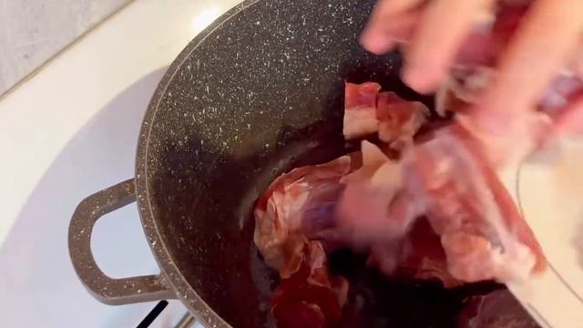 Быстро и вкусно в казане.“Хашлама” из баранины.Жеңіл жасалатын “Хашлама” ыстық тағамы.Қазақша рецеп смотреть онлайн