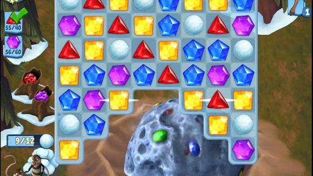 Ice Age: Arctic Blast - Snowball Multipliers And Ellie Unlocked (iOS/iPad Gameplay) смотреть онлайн