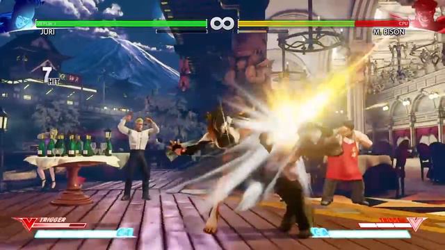 Street Fighter 5 Juri combos смотреть онлайн