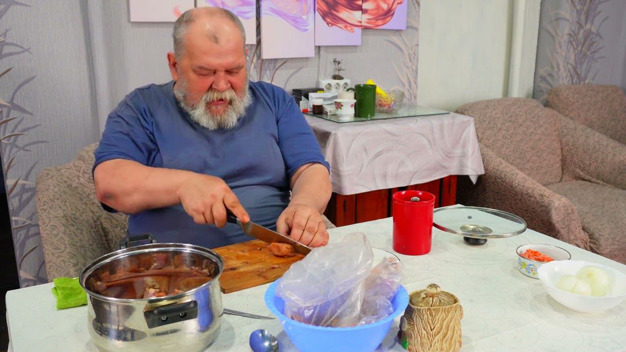 Плов из шашлыка ОЧЕНЬ ВКУСНЫЙ И АППЕТИТНЫЙ от Василича