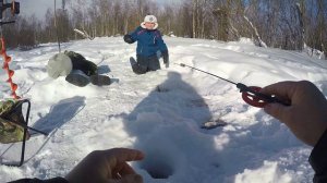 Сорога мохтик на мормышку на р. Нанкпёх