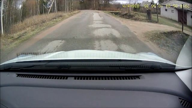 заяц на дороге в п.Салми (Карелия) смотреть онлайн