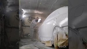 Покраска Тойота Камри 40. Гаражные будни.