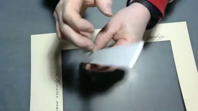 Изготовление паспарту для пастели