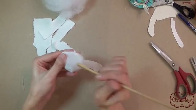 Как сшить куклу. Урок 1 - как сшить тело куклы. Кукла по мотивам Сьюзен Вулкотт. | Elma-toys смотреть онлайн