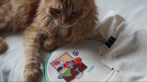 Рукодельный сундучок. История создания вышивки