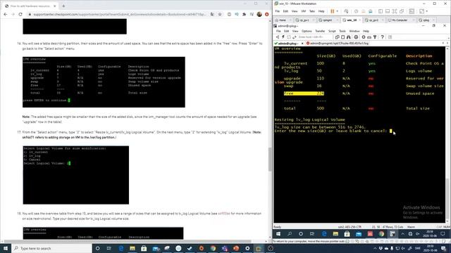 Check Point how to add additional logspace | lvm_manager | sk94671 смотреть онлайн