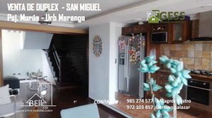 Venta Duplex - San Miguel Psj Murua Urb Maranga