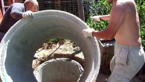 септик из бетонных колец без крана HD