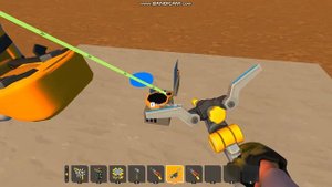 Как сделать турель в Scrap mechanic? (моё 1ое видео)