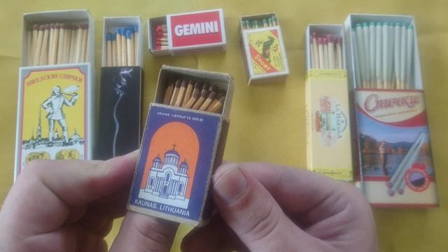 Коллекция спичек с 1996 по 2016 год смотреть онлайн