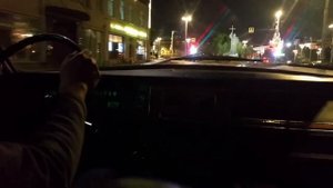 Покатушки по ночной Москве на Волге газ 24. Часть 2.