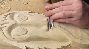 Настенная маска из дерева своими руками, резьба по дереву